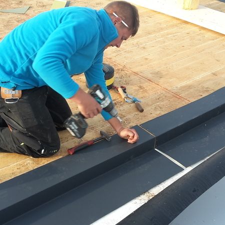 Detailanschluss Flachdach