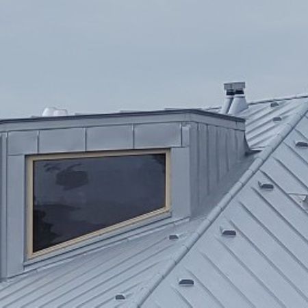 Blechscharendach Alu